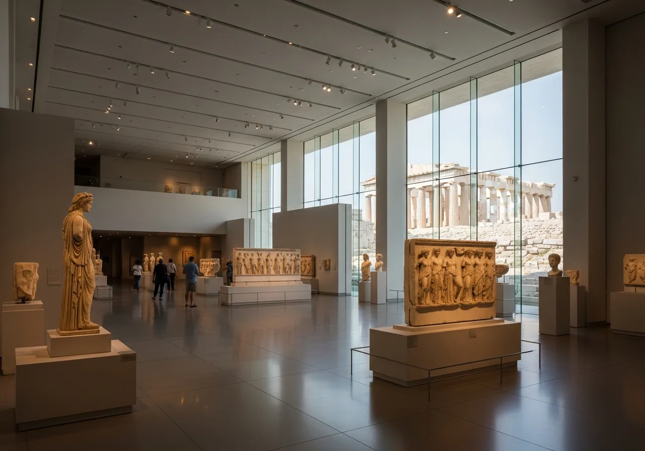 Acropolis Museum interior